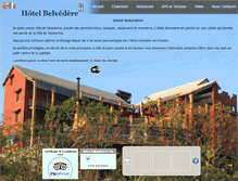 Tablet Screenshot of hotel-antananarivo-belvedere.com